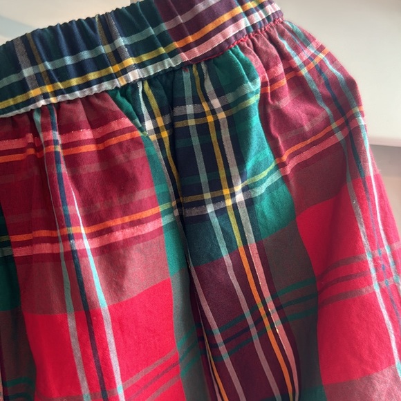 Crewcuts tartan plaid skirt 4-5 - Picture 2 of 4